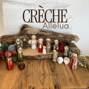 Crèche Alléluia 6,5 cm