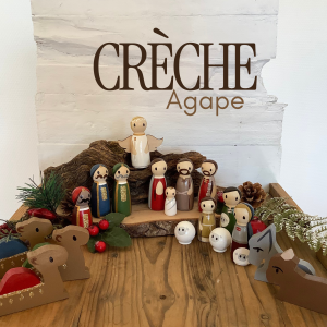 Crèche Agape 6,5 cm