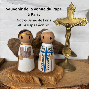 Souvenir de la venue du Pape Léon XIV